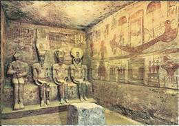 ABU SIMBEL , Sanctuary Of The Great Temple ; Le Sanctuaire Dans Le Grand Temple - Abu Simbel Temples