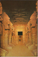 ABOU SIMBEL , The Great Osiris Pillar Hall ; La Grande Salle à Colonnes D' Osiris - Abu Simbel Temples