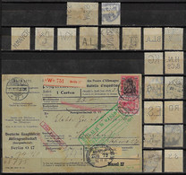 Germany 1911 Gas Light Dispatch Report From Berlin Perfin D.G.A + 20 Stamp Deutschland Lochung Allemagne Perfore - Brieven En Documenten