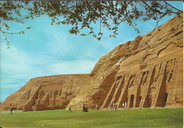 ABU SIMBEL , General View Of The Temple Abu Simbel ; أبو سمبل ، منظر عام لمعبد أبو سمبل - Abu Simbel