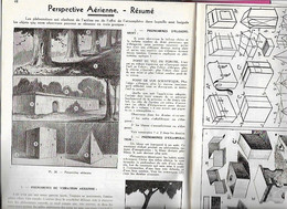 Enseignement Du Dessin COURS STUDIO  1937 LE DESSIN RATIONNEL  Cours III - La Louvière Belgique Nombreux Dessins Schémas - Andere Plannen