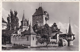 SUISSE .SCHLOSS OBERHOFEN. ANNÉE 1955 - Oberhofen Am Thunersee