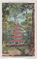 Florida Clearwater Belleair Pagoda Japanese Garden Eagles Nest Curteich - Clearwater
