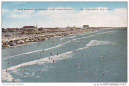 Florida Daytona Surf Bathing On The Beach 1955 - Daytona