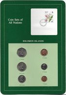 Coin Sets Of All Nations: Solomon Islands Uncirculated & BU Coin Set 1977-87 Mix - Solomon Islands