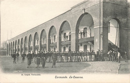 TERMONDE - La Caserne - Carte Très Animée - Dendermonde