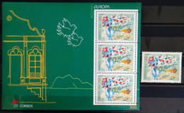 EUROPA 1998 - ACORES                       N° 457 + B.F 18                        NEUF** - 1998