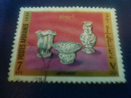 Postes Afghanes - Artisanat - Val 7 Afs - Multicolore - Oblitéré - Année 1972 - - Afghanistan