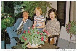 39th President Of The United States Jimmy Carter & Rosalynn And Daughter Amy - Présidents