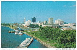 Louisiana Baton Rouge Skyline Along The Mississippi River - Baton Rouge