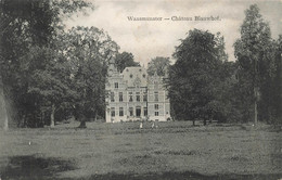 WAASMUNSTER - Château Blauwhof - Carte Circulé En 1909 - Waasmunster