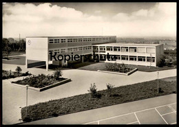 ÄLTERE POSTKARTE TETTNANG MANZENBERGSCHULE SCHULE MANZENBERG Uhr Schuluhr Architektur Ansichtskarte Cpa Postcard AK - Tettnang