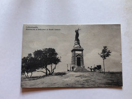 Delcampe - CALTANISSETTA MONUMENTO AL REDENTORE AL MONTE CENTRALE 1914 - Caltanissetta