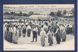 CPA Bulgarie Bulgaria Non Circulé VARNA Gruss Types - Bulgarien