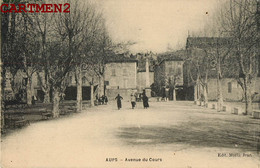 AUPS AVENUE DU COURS VAR 83 - Aups