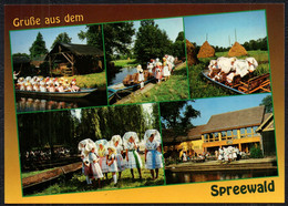 F5977 - TOP Postrow Trachten Spreewald - Verlag Bild Und Heimat Reichenbach Qualitätskarte - Lübbenau