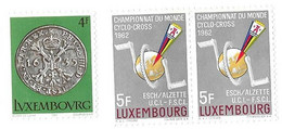 LUXEMBOURG 1993 - FLAMME TAPEE A L ENVERS, TIMBRES PAIRE CHAMPIONNAT DU MONDE DE CYLO CROSS ESCH/ALZETTE, MONNAIE 1635 - Brieven En Documenten