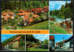F5993 - TOP Schleusingerneudorf Köhler Köhlerei Meiler Kohlemeiler - Verlag Bild Und Heimat Reichenbach Qualitätskarte - Schleusingen