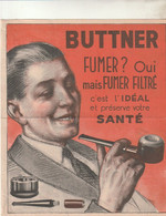 Publicité Pour Les Filtres De Pipe Buttner - Other & Unclassified