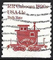 United States 1984 - Mi 1679 - YT 1519 (  Railroad Caboose 1890s ) - Usados