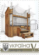 Ukraine 2022, Music, Organ, 1v - Ucrania