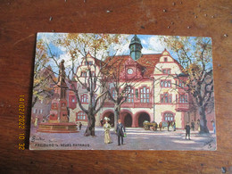 Freiburg Neues Rathaus Illustrateur Raphael Tuck - Freiburg I. Br.