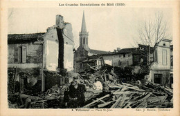 Villemur * La Place St Jean * Grandes Inondations Du Midi 1930 * Crue - Other & Unclassified