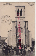 43 - BEAUX- LA PLACE DE L' EGLISE- LE VELAY ILLUSTRE 1916 - Sonstige & Ohne Zuordnung