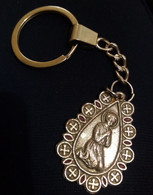 Egypt , Old Christian Medal With Key Ring . Agouz - Monarquía / Nobleza