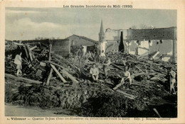 Villemur * Le Quartier St Jean * Les Grandes Inondations Du Midi 1930 * Crue Catastrophe - Other & Unclassified