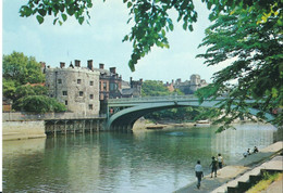 York, River Ouse An Lendal Bridge, Nicht Gelaufen - York