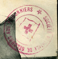 Cachet Croix Rouge Secours Aux Prisonniers Sur Cp Du Havre D'un Prisonnier Français De Retour En France 1918 - Réf F207 - 1. Weltkrieg 1914-1918