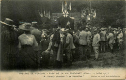 Meaux * Parc De La Villesboisnet * Le Théâtre De Verdure * 14 Juillet 1917 * Spectacle - Meaux