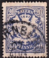 BAYERN 1888 MiNr 57 Gestempelt Obl. Used (2) - Bavaria