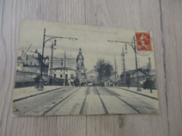 CPA 54 Meurthe Et Moselle Nancy La Rue Du Faubourg Saint Jean Et Le Pont Tram Tramway - Nancy