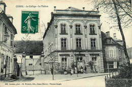 Cosne * Place * Le Collège Et Le Théâtre * école * Salle De Spectacle - Cosne Cours Sur Loire