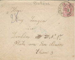 1890-   Cover E P ( Ganzsachen )  Cancelled  MIROTITZ  ( Mirotice ) - ...-1918 Prefilatelia