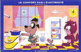 - Buvard   Le Confort Par L'électricité  Signé Barberousse - Elettricità & Gas