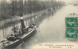 PUTEAUX - Les Bords De Seine, Un Remorqueur. - Remolcadores