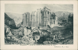 89 DIXMONT / Ruines Du Prieuré De L'Enfourchure En 1826 / GRAVURE - Dixmont