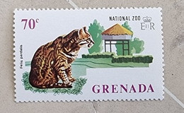 GRENADE Félins, Felin,  1 Valeur 1970 Neuf Sans Charniere. MNH Zoo National, Felis Pardalis - Felinos
