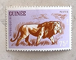 GUINEE FRANçAISE Félins, Felin, LION,  Yvert N° 109 Neuf Sans Charniere. MNH - Felini