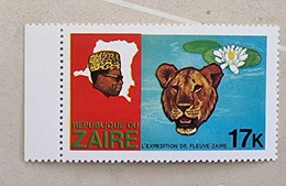 ZAIRE Félins, Felin, Lion,  1 Valeur Neuf Sans Charniere. MNH - Félins