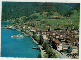 Suisse// Schweiz // Vaud // Villeneuve, Vue Aérienne - Villeneuve