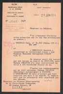 1944 SERVICE DES PRISONNIER DE GUERRE A CROIX ROUGE VICHY / TRAVAILLEUR LIBRE STALAG III C SOUVIGNY ALLIER  D363 - Historische Dokumente