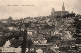 Semur En Auxois * Vue Du Village Prise Du Viaduc - Semur