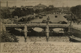 Amsterdam // Niet Standaard // Amstel Met Blauwbrug 1903 - Amsterdam