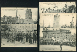 Lot De 5 Cartes Postales Des Fêtes Franco Belges Au Havre En 1924 - Réf F221 - Unclassified