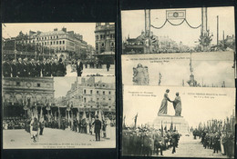 Lot De 5 Cartes Postales Des Fêtes Franco Belges Au Havre En 1924 - Réf F223 - Non Classés