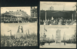 Lot De 5 Cartes Postales Des Fêtes Franco Belges Au Havre En 1924 - Réf F225 - Unclassified